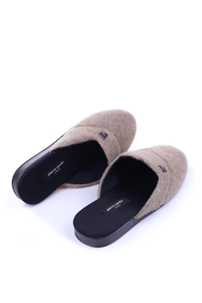 Pierre Cardin PC-55368 Erkek Kışlık Ev & Halı & Bohça Keçe Terlik - Resim 8