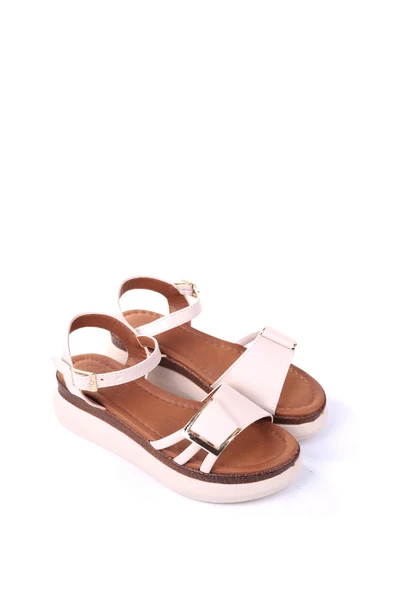 Papuç Sepeti FT-603 Rahat Taban Tokalı Günlük Kadın Sandalet ürün görseli