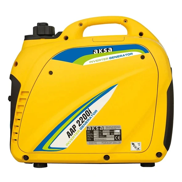 Aksa AAP 2200i 2.2kW Portatif Sessiz Benzinli Jeneratör İpli - Resim 2