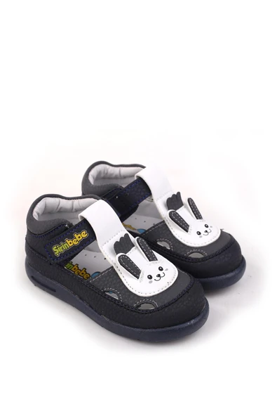 Papuç Sepeti - Şrbb 4808 Erkek Bebek Ortopedik İlk Adım Ayakkabısı - Resim 3