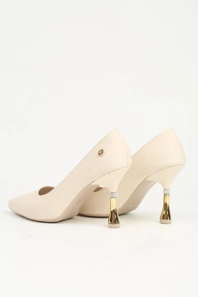 Pierre Cardin PC - 55017 Kadın 9 Cm Topuklu Abiye Ayakkabı - Resim 7