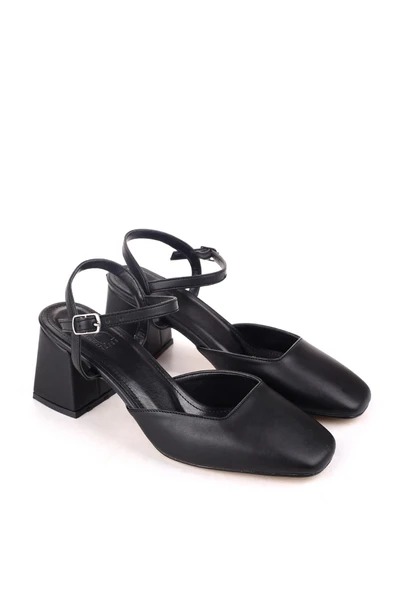 Papuç Sepeti SB-100 Kadın Klasik 7 Cm Topuklu Kadın Ayakkabı ürün görseli 1