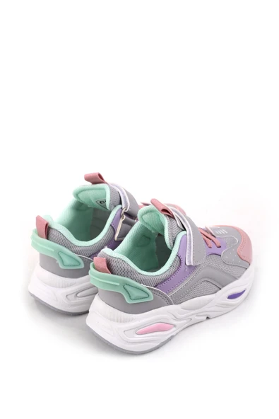 Papuç Sepeti Evo Filelli Hafif Rahat Unisex Çocuk Spor Ayakkabı - Resim 12