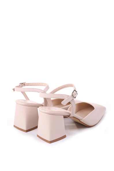 Papuç Sepeti SB-100 Kadın Klasik 7 Cm Topuklu Kadın Ayakkabı - Resim 7