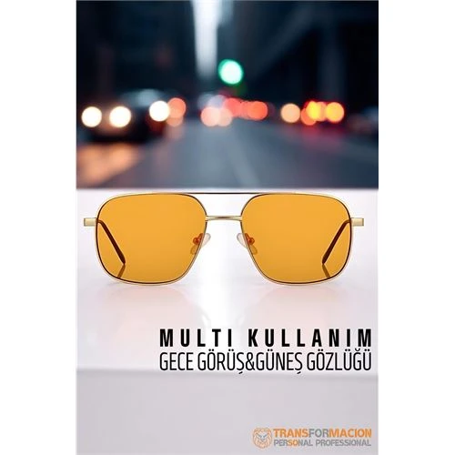 Gece Sürüş Görüş Parlama Önleyici Gece Gözlüğü Sis Far Işık Önleyici Anti-Fog Gözlük ürün görseli 1