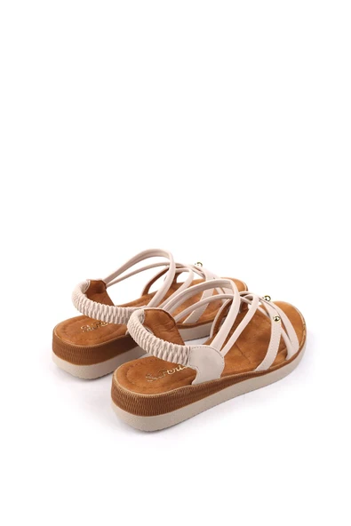 Papuç Sepeti 333 Kadın Günlük Anatomik Rahat Taban Sandalet - Resim 8