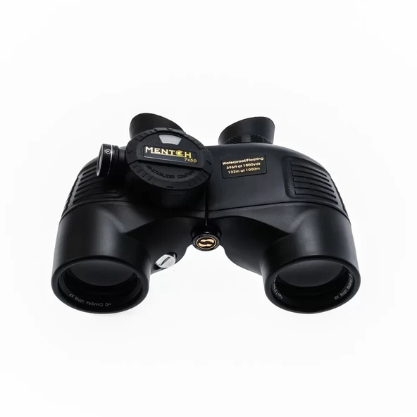 7x50 Profesyonel Dürbünü 1000m/132m Su Geçirmez Siyah - Resim 3