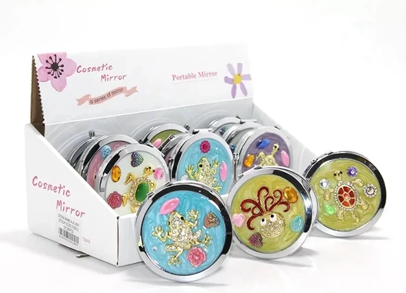 Kabartmalı Desenli El Aynası Alk2881 ürün görseli 1