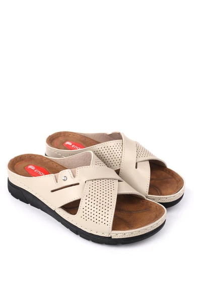 Papuç Sepeti 4742 Kadın Rahat Ortopedik Günlük Terlik - Resim 2