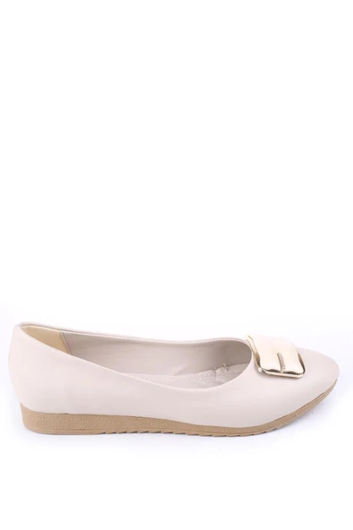 Papuç Sepeti YS6074 Kadın Rahat Taban Günlük Babet Ayakkabı - Resim 4