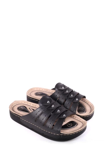 Papuç Sepeti 4870 Hera Kadın Ortopedik Rahat Taban Günlük Terlik ürün görseli 1