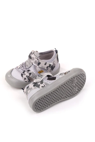 Papuç Sepeti - Arzn 4828 Erkek Bebek Ortopedik İlk Adım Ayakkabısı - Resim 11