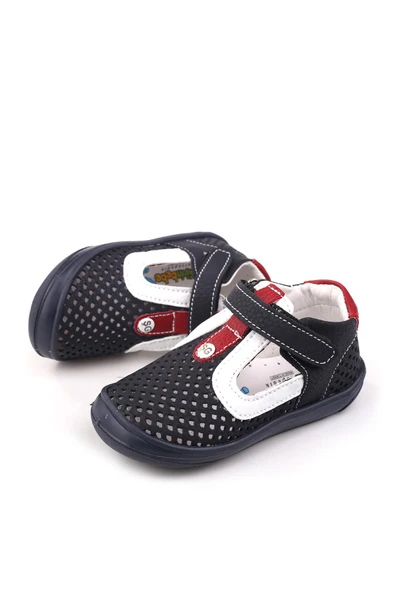 Papuç Sepeti - Şrbb 4809 Erkek Bebek Ortopedik İlk Adım Ayakkabısı - Resim 7
