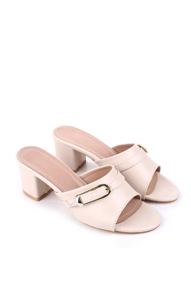 Papuç Sepeti LL106 Kemer Toka Günlük Kadın Terlik ürün görseli