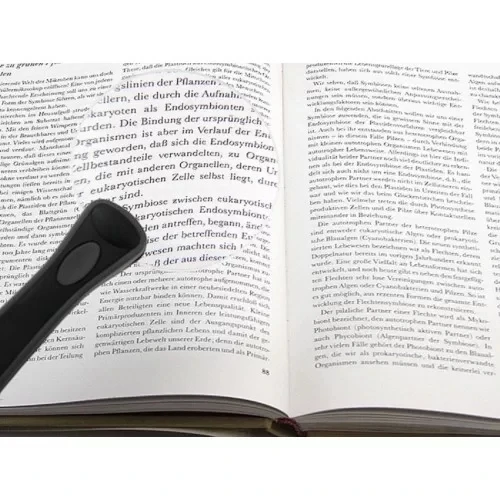 2 Led Işıklı 2.5x90mm Okuma Büyüteç - 2