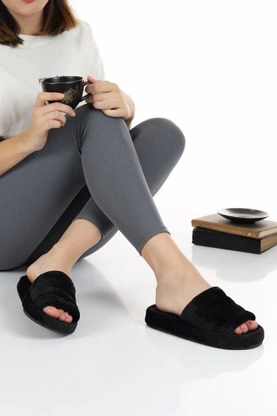 Papuç Sepeti 4660 Hafif Taban Kadın Halı-Ev Terliği ürün görseli