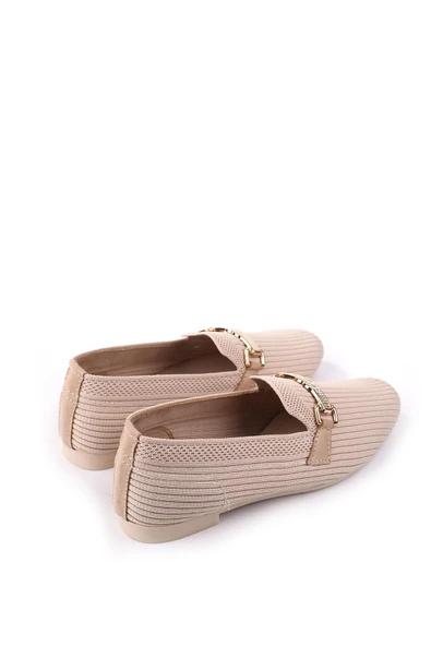 Papuç Sepeti 303 Kadın Triko Örme Günlük Babet Ayakkabı - Resim 8