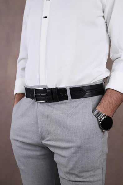 Papuç Sepeti 4400 Erkek Kot & Kumaş Kemeri ürün görseli 1