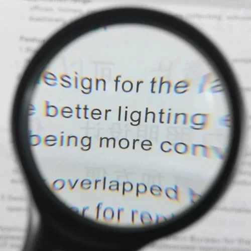 3 Led Işıklı 3x75 Mm 45x22 Mm  El Büyüteç - 5