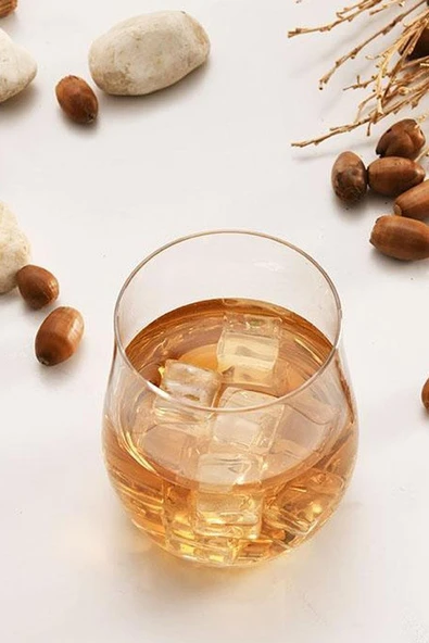 Paşabahçe Kristal 22708 Drop 2 li Viski Bardağı 342 cc - Resim 2