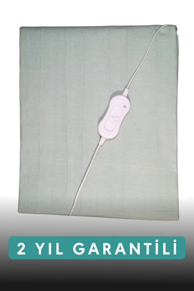 Rawels Pastel Su Yeşili Çift Kişilik Elektrikli Battaniye