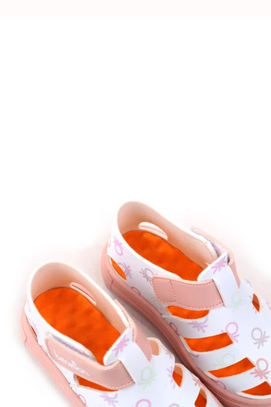 Benetton BN-1400 Rahat Ortopedik Taban Kız Çocuk Sandalet Ayakkabı - Resim 4