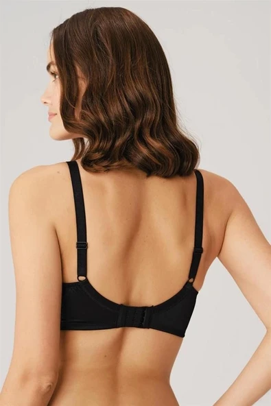 Amora Secret Balenli Desteksiz Dolgusuz Toparlayıcı Günlük Klasik Küçültücü Sütyen - Resim 2