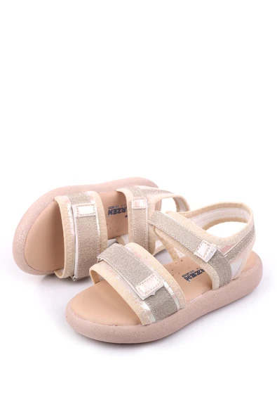 Papuç Sepeti Arzn 4830 Kız Çocuk Ortopedik Rahat Taban Sandalet - Resim 8