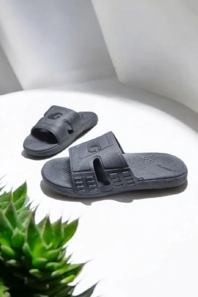 Gezer 14994 Erkek Kaydırmaz Deniz Plaj Havuz Banyo Günlük Terlik - Resim 6