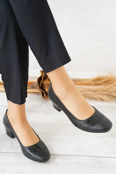 Gold Step 8664 Kadın 5 Cm Topuklu Günlük Ayakkabı - Resim 3