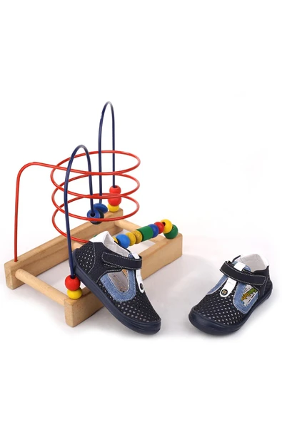 Papuç Sepeti - Şrbb 4809 Erkek Bebek Ortopedik İlk Adım Ayakkabısı - Resim 2