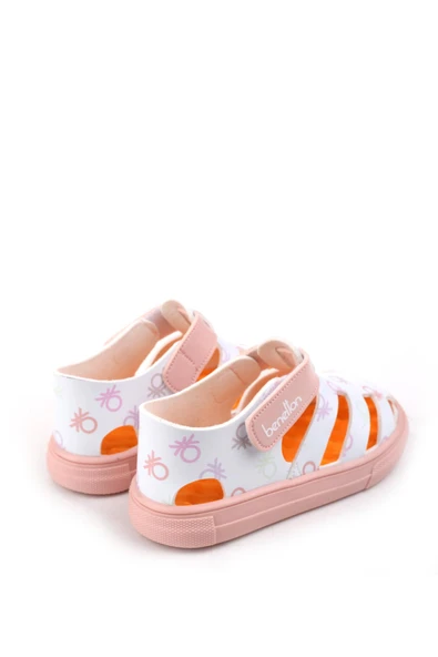 Benetton BN-1400 Rahat Ortopedik Taban Kız Çocuk Sandalet Ayakkabı - Resim 6