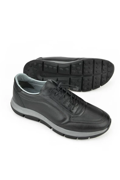 Papuç Sepeti 255 Hakiki Deri Günlük Rahat Taban Erkek Ayakkabı - Resim 5