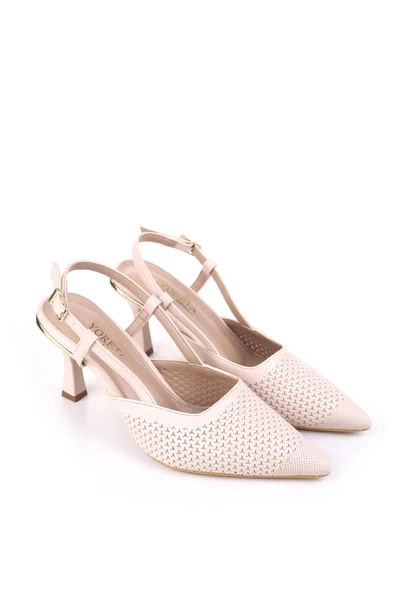 Papuç Sepeti 4706 Kadın 8 Cm Topuklu Ayakkabı ürün görseli