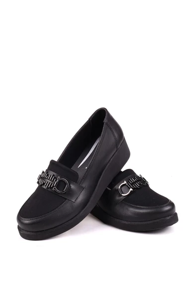 Papuç Sepeti 4532 Kadın Dolgu Topuk Ayakkabı - Resim 3