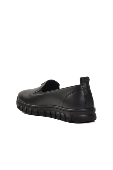 Voyager 9059 Hakiki Deri Ortopedik Taban Günlük Kadın Ayakkabı - Resim 4