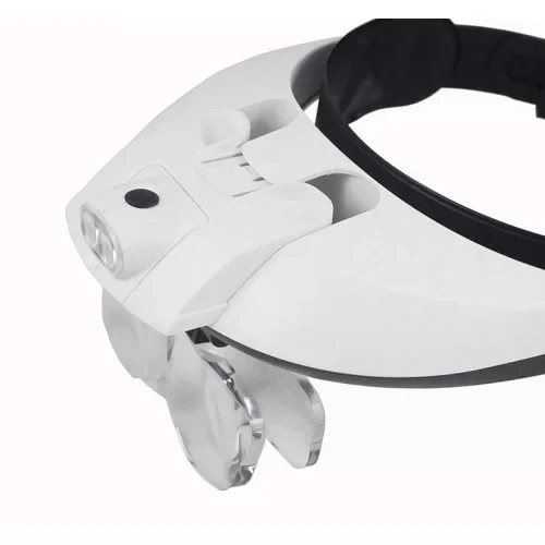 5 Mercekli Çok Fonksiyonlu, Başlık Tip Işıklı Büyüteçmg81001g - Resim 6