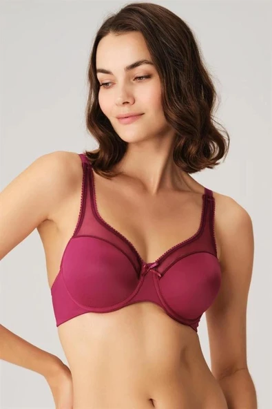 Amora Secret Balenli Desteksiz Dolgusuz Toparlayıcı Yumuşak Süngerli Günlük Klasik Küçültücü Sütyen ürün görseli