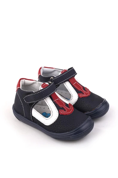 Papuç Sepeti - Şrbb 4804 Erkek Bebek Ortopedik İlk Adım Ayakkabısı - Resim 4