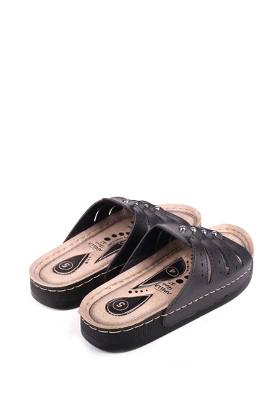 Papuç Sepeti 4870 Hera Kadın Ortopedik Rahat Taban Günlük Terlik - Resim 4