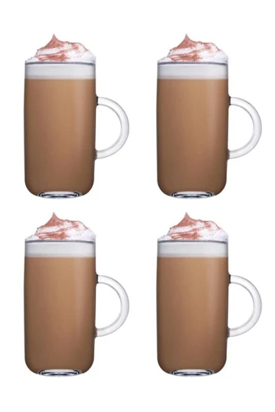 Paşabahçe 55743 Iconic 4lü Latte Bardağı 270cc - Resim 3