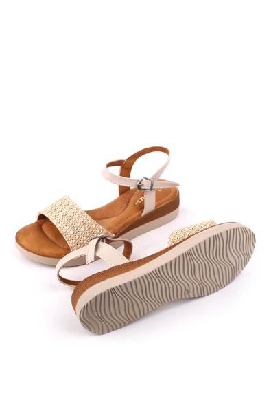 Papuç Sepeti 340 Kadın Günlük Anatomik Rahat Taban Sandalet - Resim 10