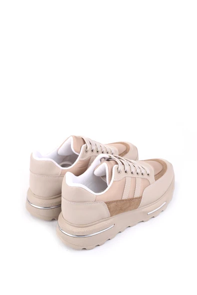 Papuç Sepeti 4730 Rahat Anatomik Yüksek Taban Kadın Spor Ayakkabı - Resim 8