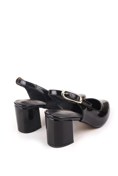 Papuç Sepeti 066 Kadın 7 cm Topuklu Ayakkabı - Resim 12