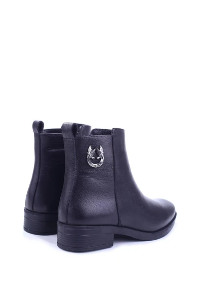 Castle Black 21895-1 Termo Taban Hakiki Deri Günlük Kadın Bot - Resim 4