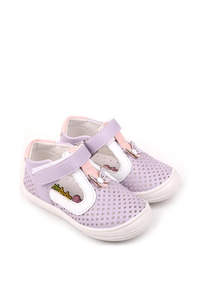 Papuç Sepeti - Şrbb 4794 Kız Bebek Ortopedik İlk Adım Ayakkabısı - Resim 6