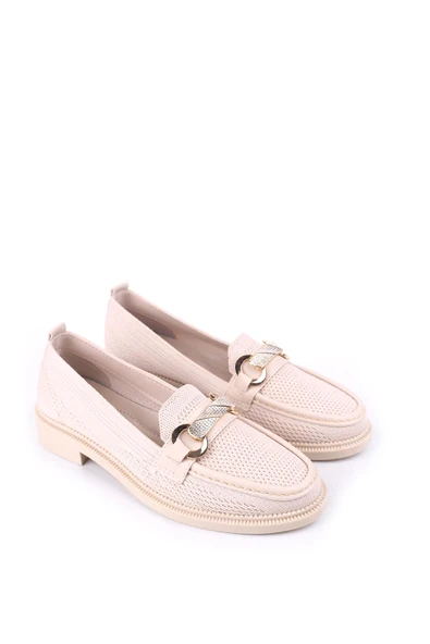 Papuç Sepeti HS807 Kadın Triko Taşlı Günlük Ayakkabı - Resim 2