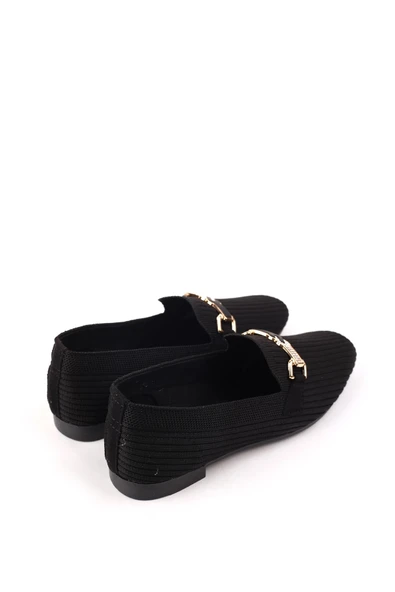 Papuç Sepeti 303 Kadın Triko Örme Günlük Babet Ayakkabı - Resim 7