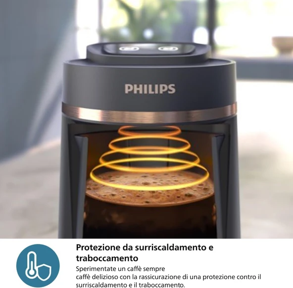Philips Series 5000 HDA150/60 Bakır Türk Kahve Makinesi (Philips Türkiye Garantili) - Resim 2