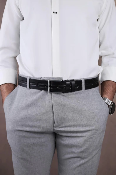 Papuç Sepeti 4400 Erkek Kot & Kumaş Kemeri - Resim 2